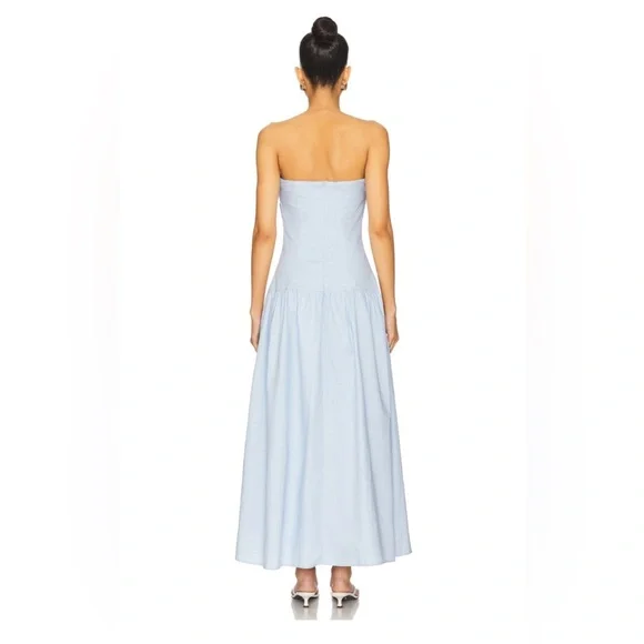 SNDYS Stella Maxi Dress in Cornflower - Picture 3 of 3